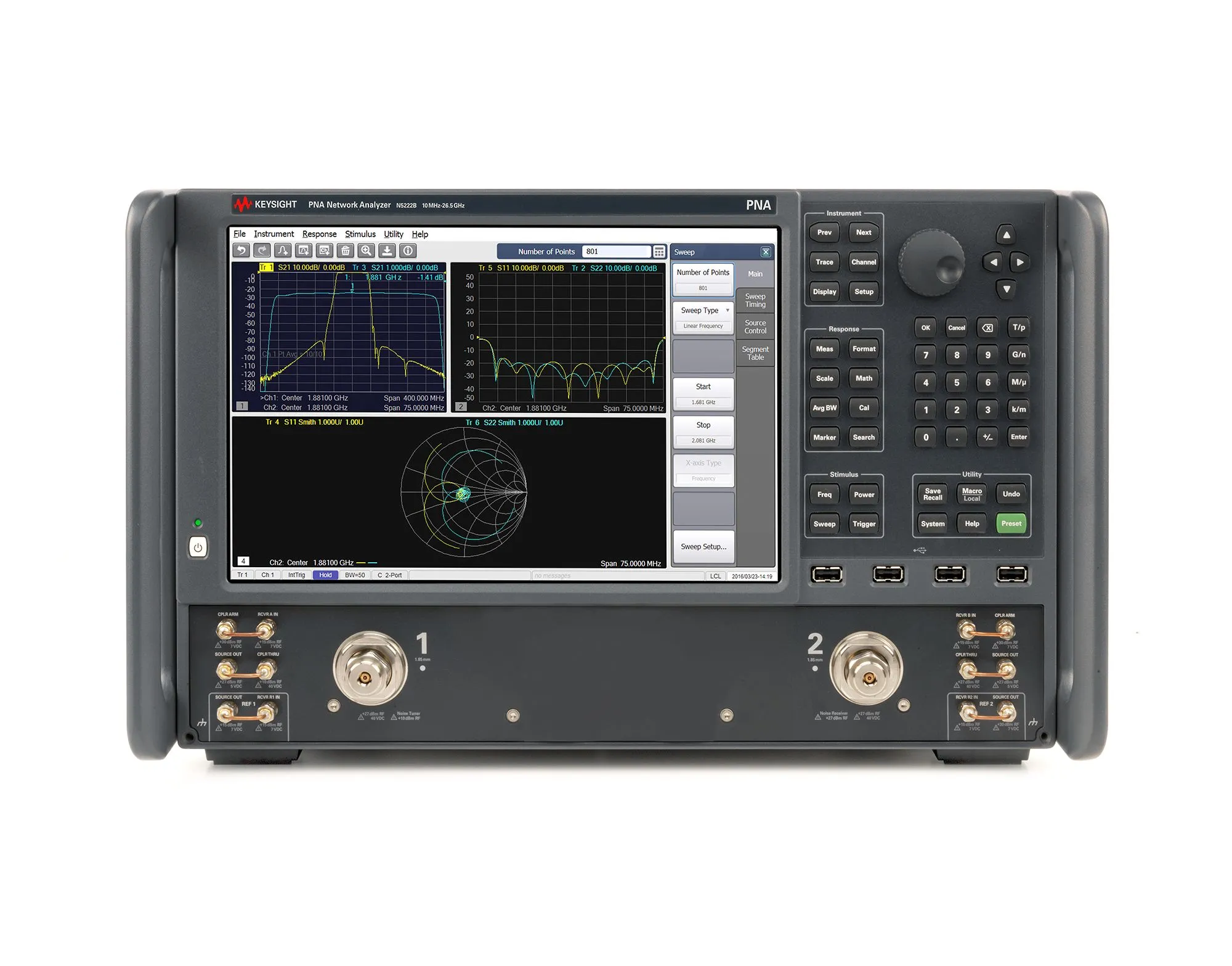 Keysight N5222B Mikrowellen-Netzwerkanalysator