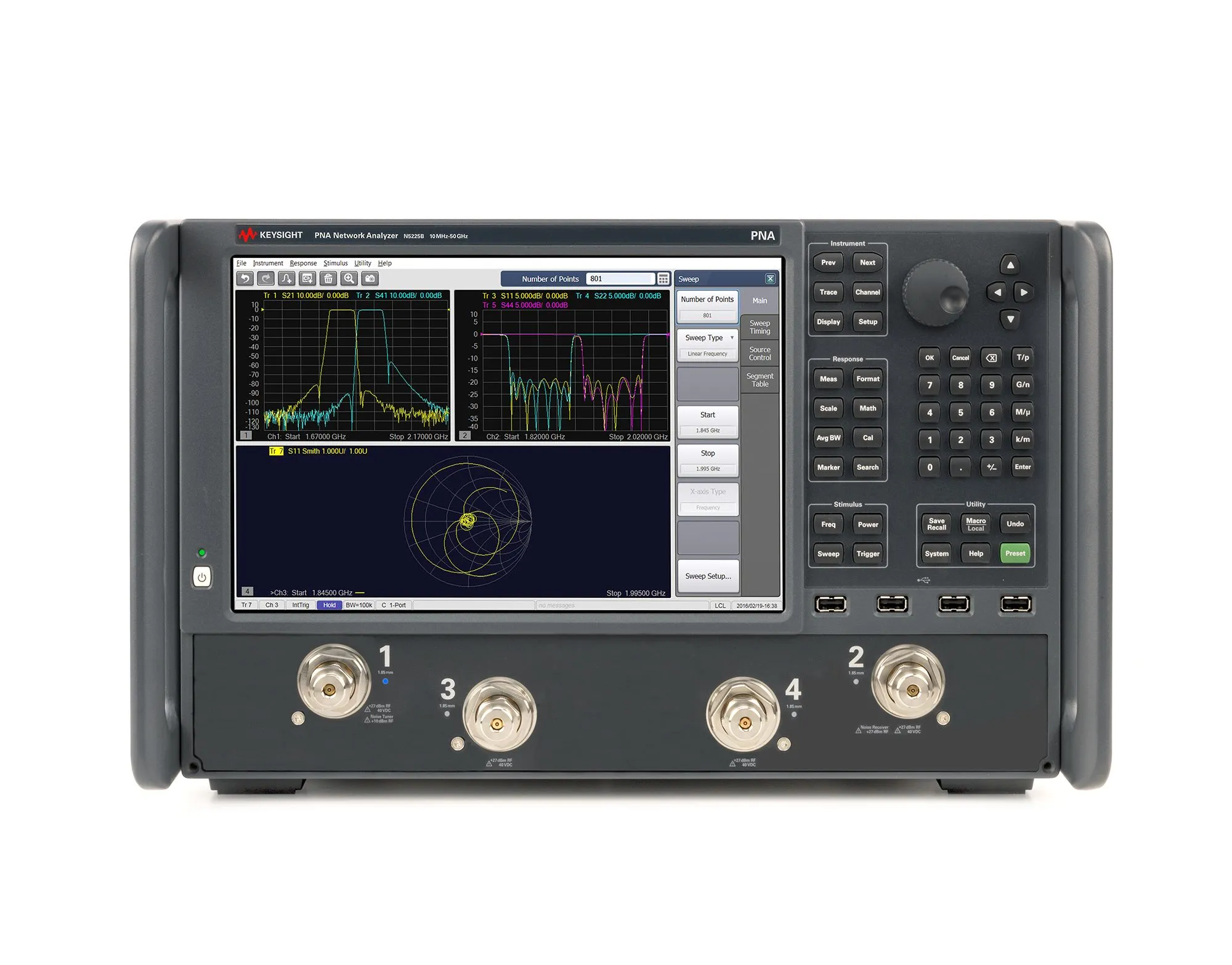 Keysight N5225B PNA-Mikrowellen-Netzwerkanalysator