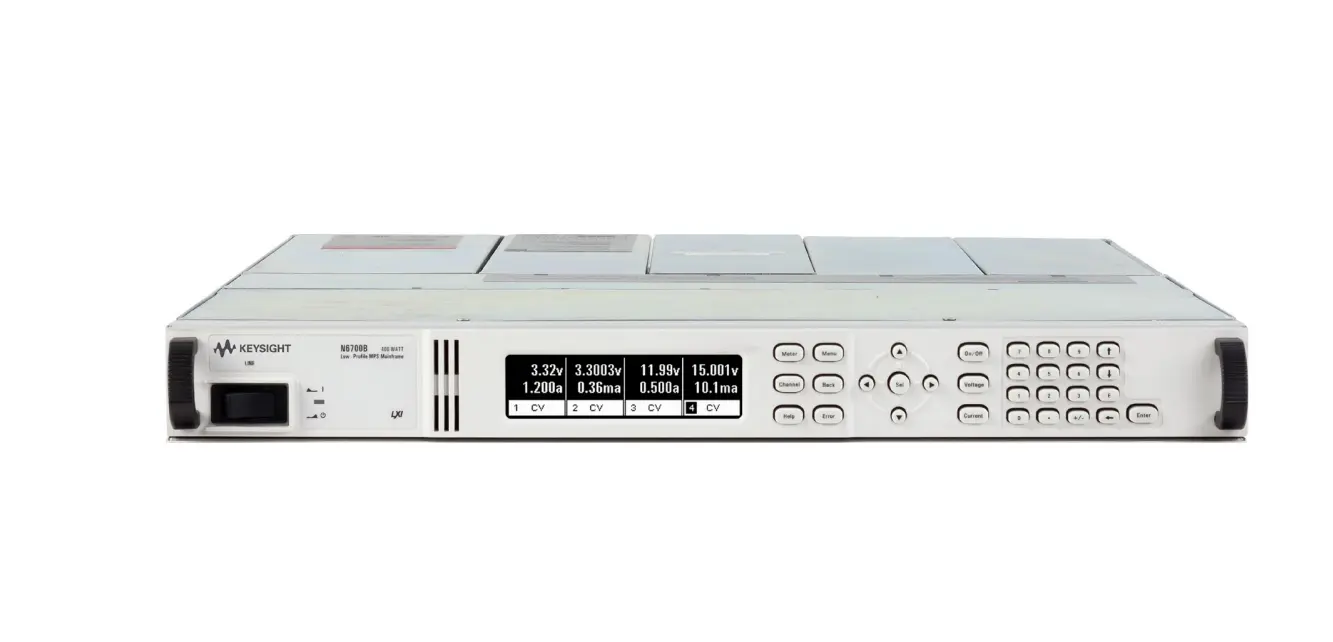 Keysight N6700B Modulares Stromversorgungssystem