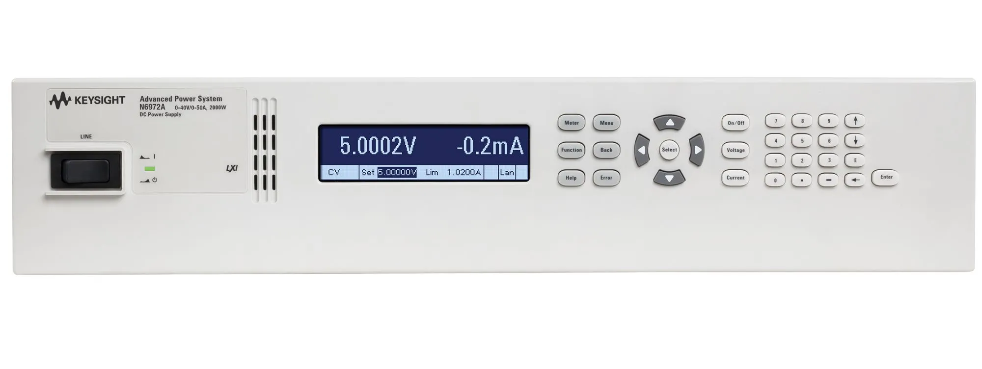 Keysight N6972A Fortgeschrittenes Stromversorgungssystem DC-Stromversorgung