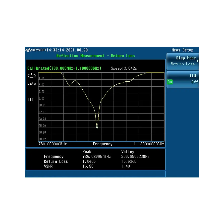 Keysight N9322CK/RM7 Reflexionsmessung