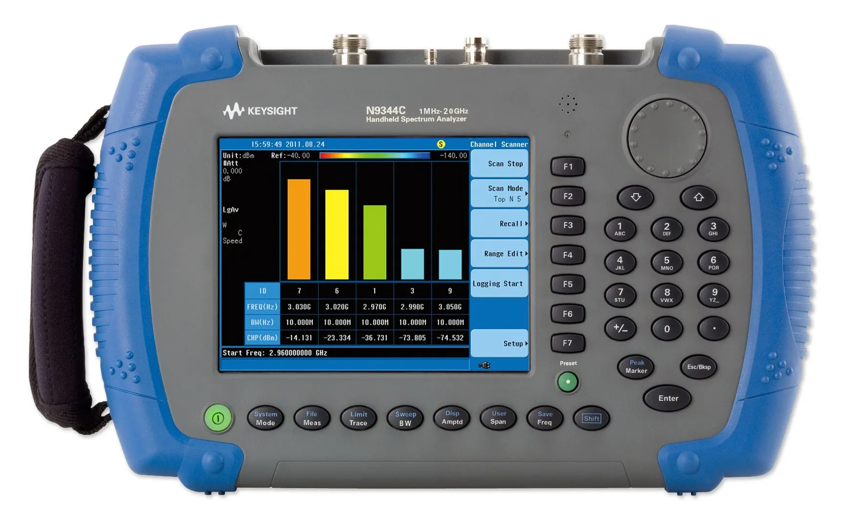 Keysight N9344C tragbarer Spektrumanalysator