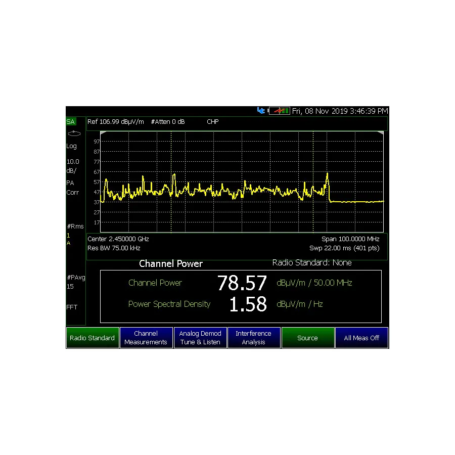 Keysight N9912CU/358 EMF-Mess-Option