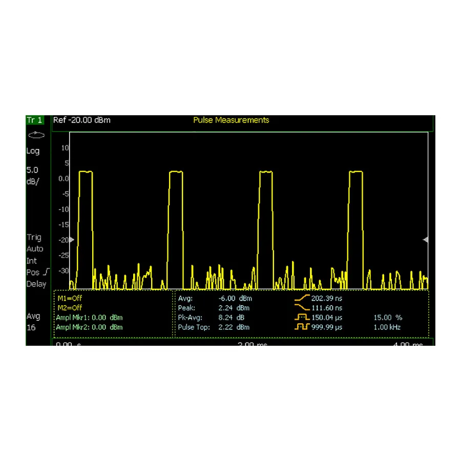 Keysight N9915CU/330 FieldFox Pulsmessungen