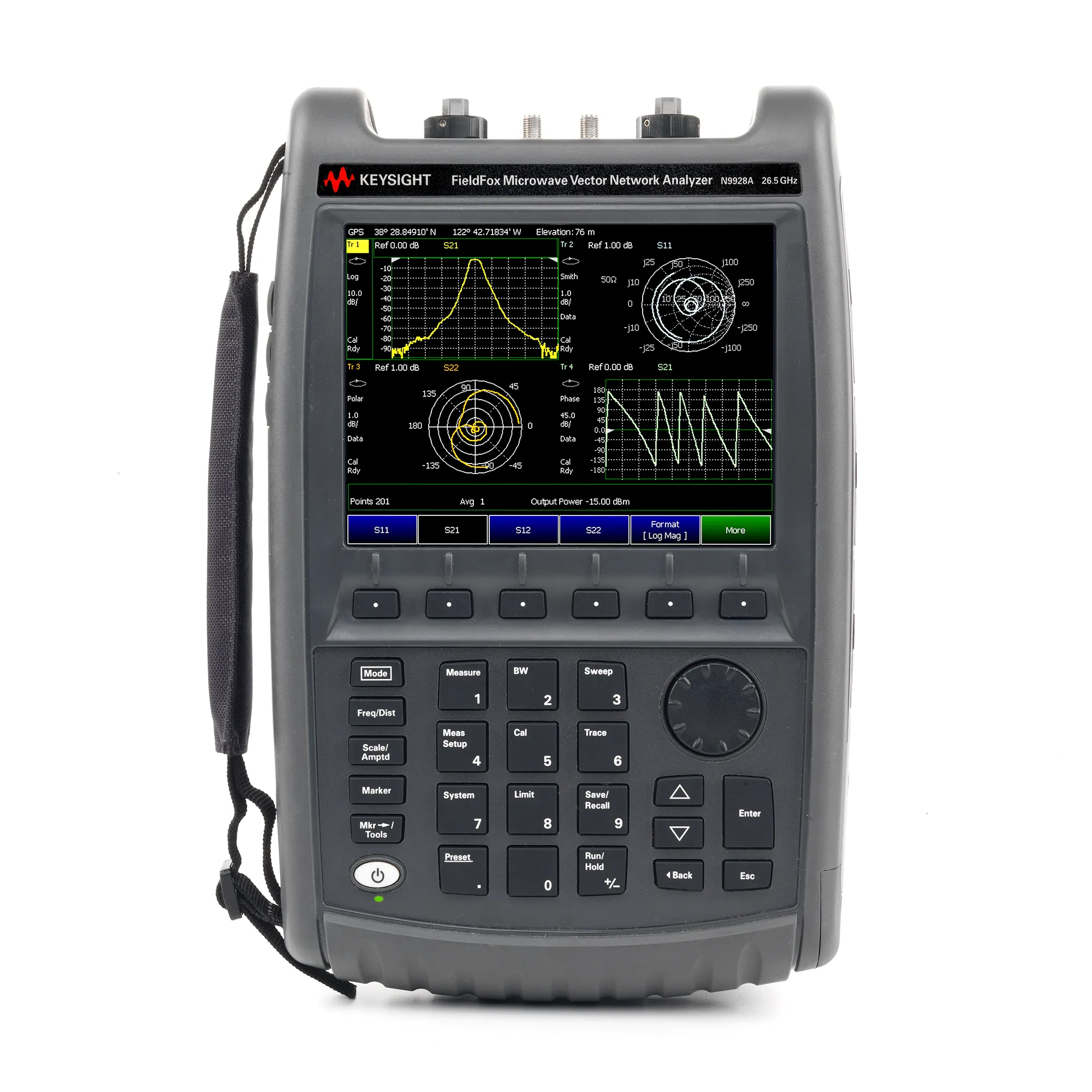 Keysight N9928A FieldFox tragbarer Mikrowellen-Vektornetzwerkanalysator