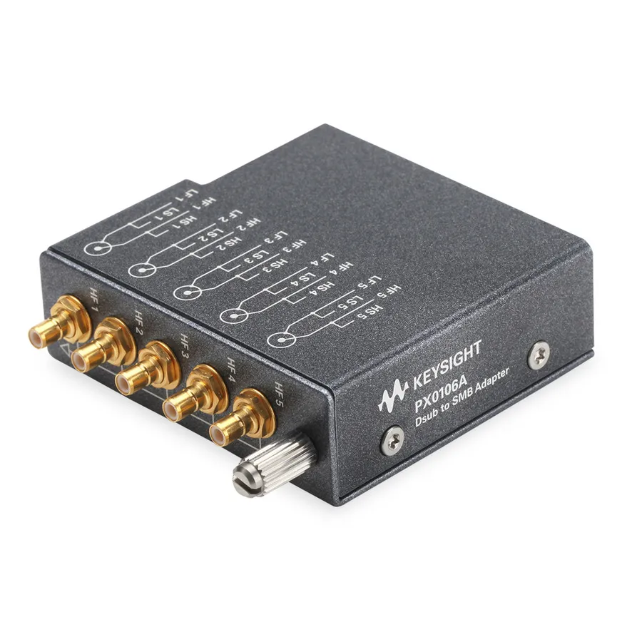 Keysight PX0106A Dsub25 zu 5 SMB Adapter