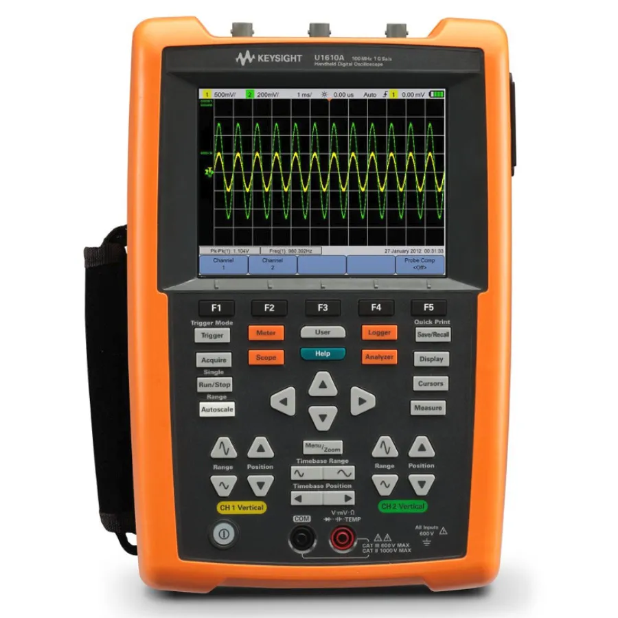 Keysight U1610A 100 MHz 2-Kanal-Handoszilloskop