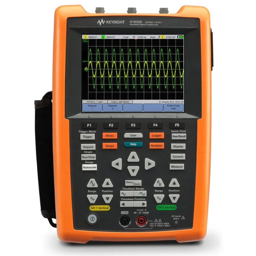 Keysight U1620A 200 MHz 2-Kanal-Handoszilloskop
