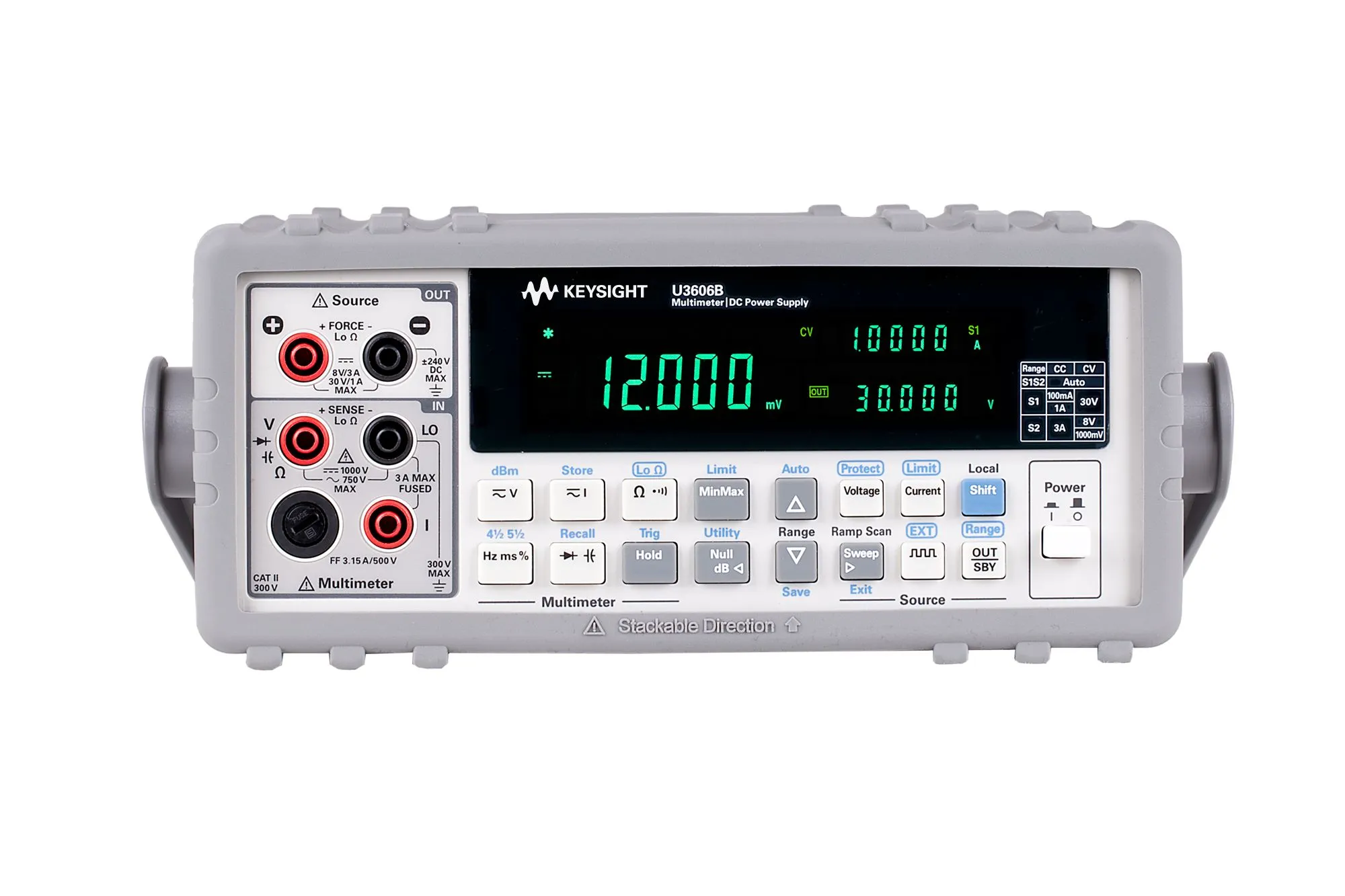 Keysight U3606B Multimeter & Gleichstrom-Stromversorgung