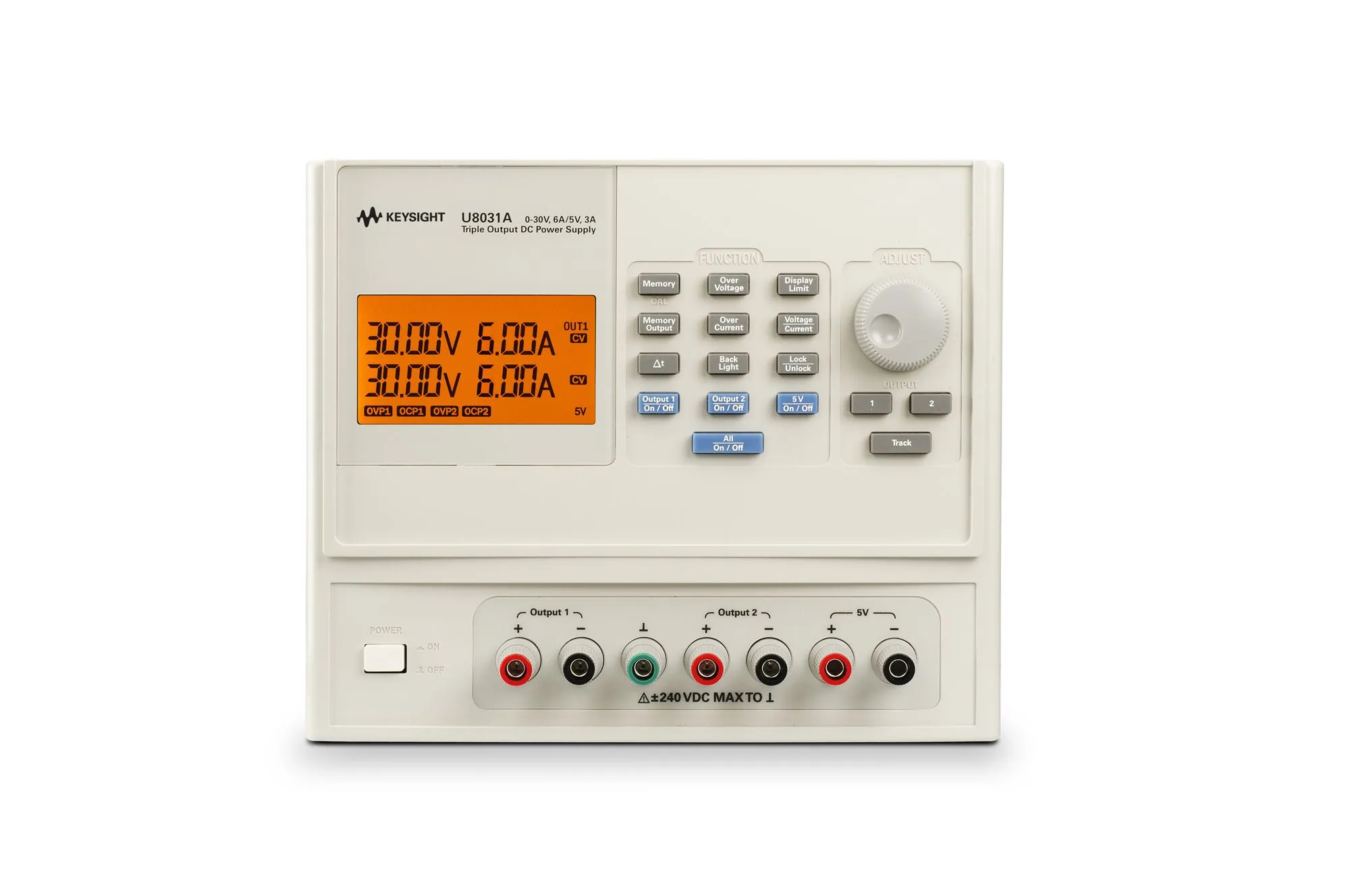 Keysight U8031A Gleichstromversorgung mit drei Ausgängen