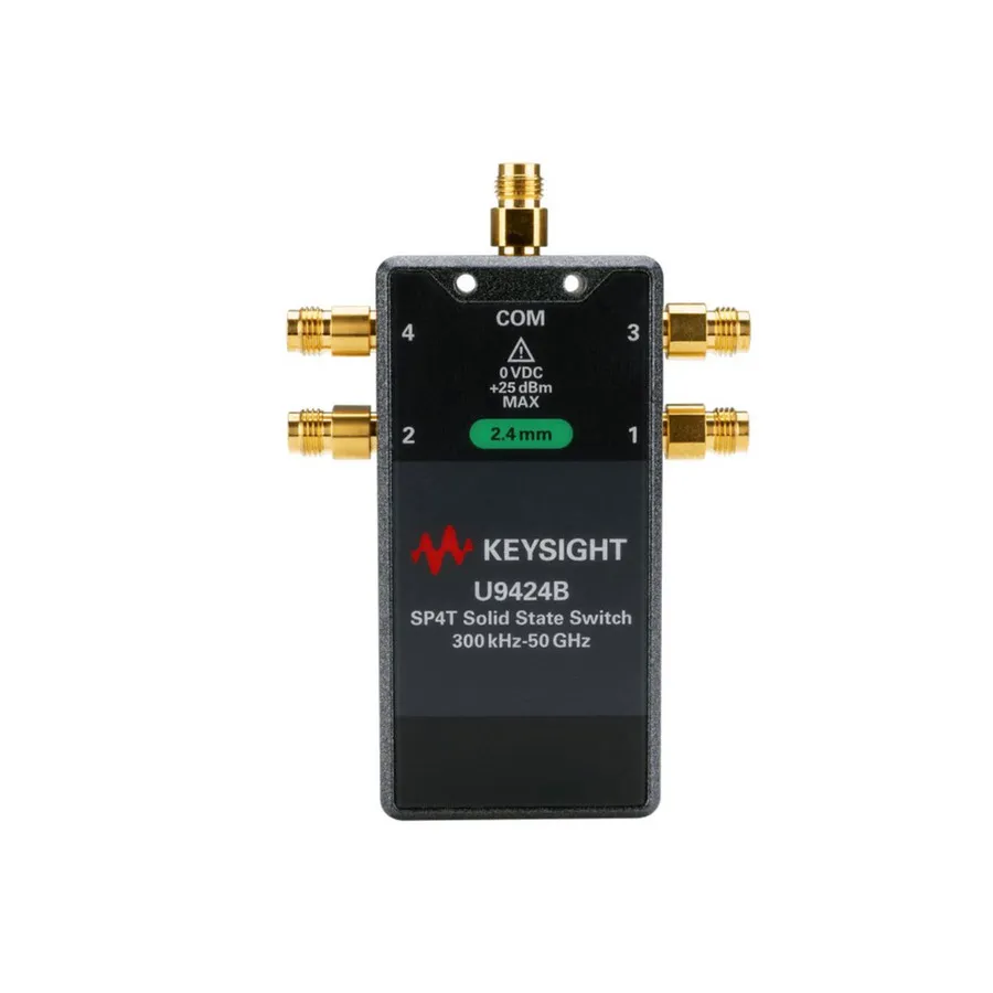 Keysight U9424B/001/101 Festkörper-FET-Schalter, SP4T, 300 kHz–50 GHz