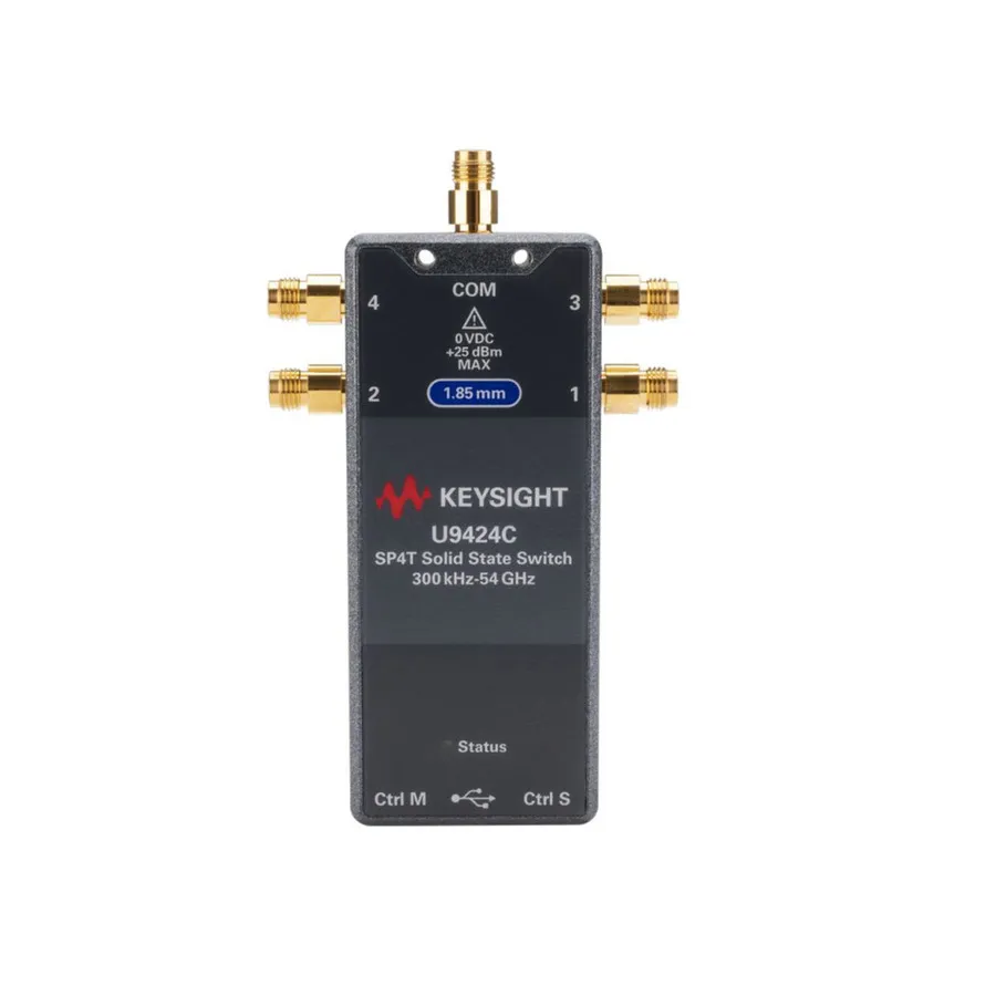 Keysight U9424C/001/101 Festkörper-FET-Schalter, SP4T, 300 kHz–54 GHz