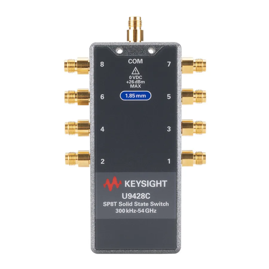 Keysight U9428C Festkörper-FET-Schalter (SP8T)