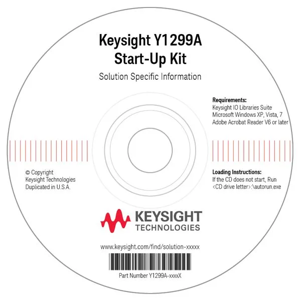 Keysight Y1299A Startup-Kit