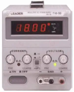 Leader 718-5D Stromversorgung