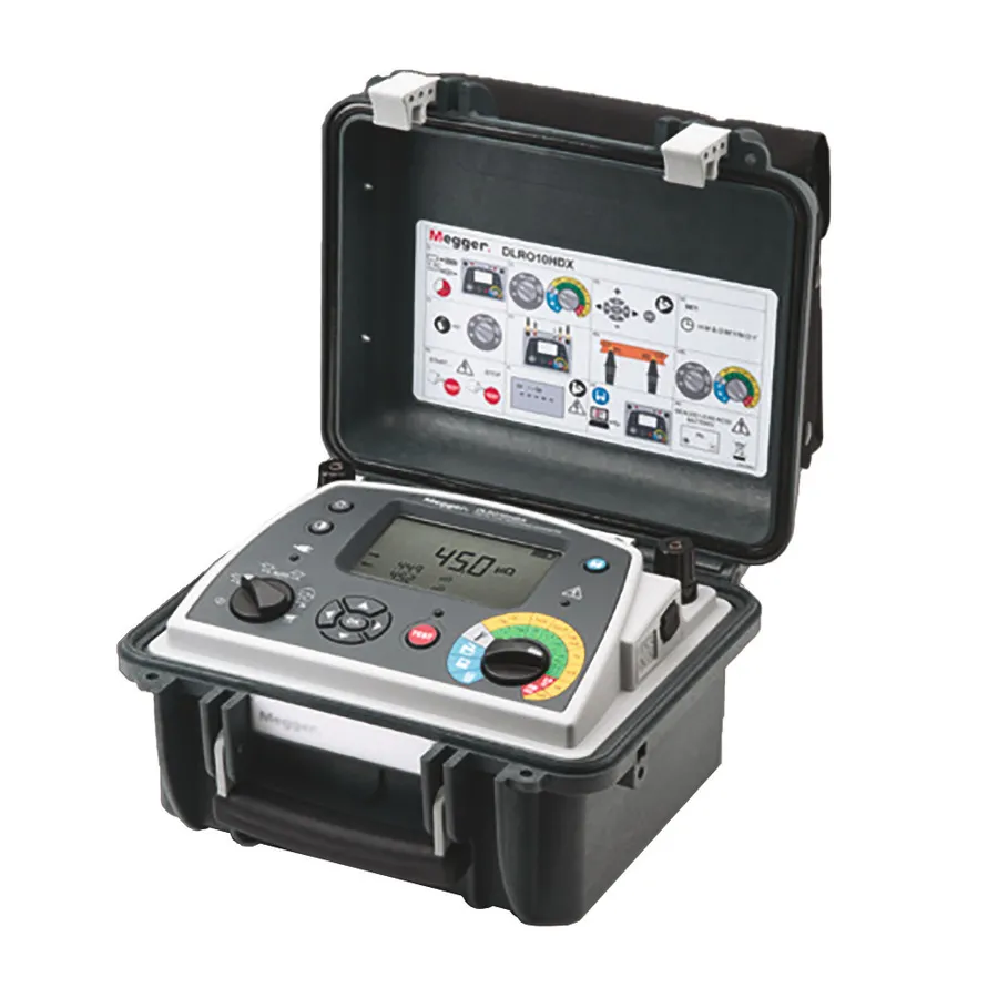 Megger DLRO-10HDX-NLS Mikro-Ohmmeter