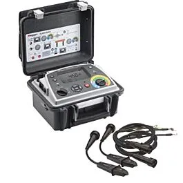 Megger DLRO-10HDX-SPIKE Digitales Niedrigwiderstands-Ohmmeter