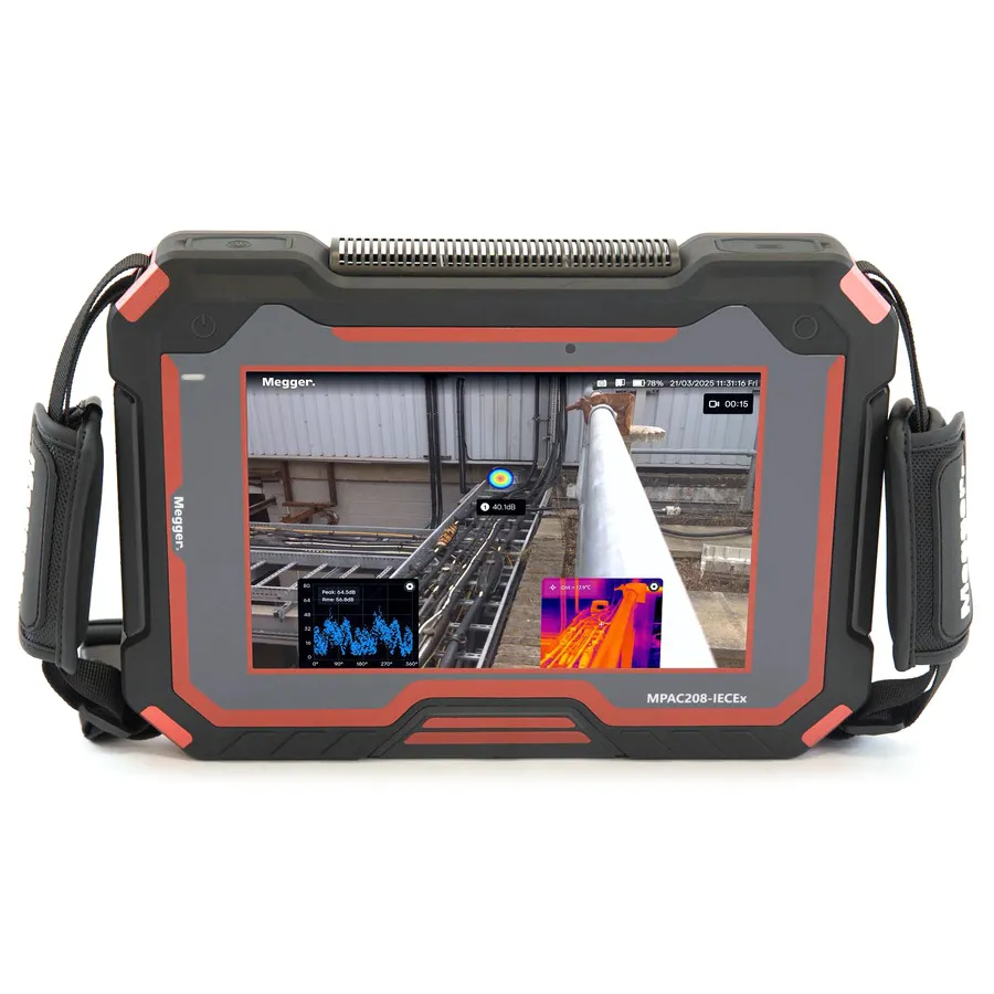 Megger MPAC208-IECEx Pro Kit Akustische Bildgebungskamera und Verifier