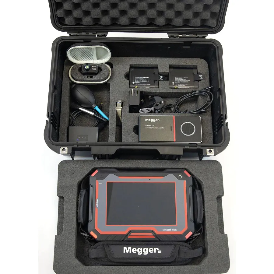 Megger MPAC208 Pro Kit Akustische Abbildungskamera