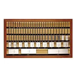 Mitutoyo 516-423-26 36er Messstücke-Satz, Zoll-quadratisch Stahl, AS-1