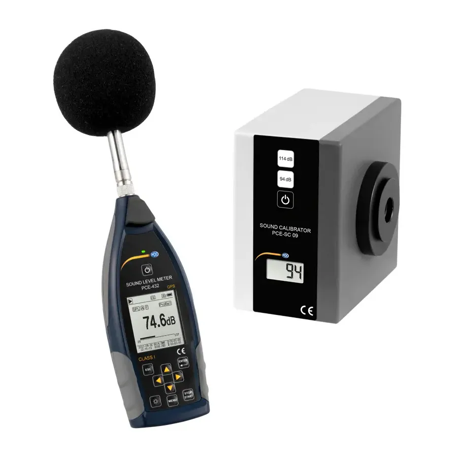 PCE Instruments PCE-432-SC 09 Schallpegelmessgerät-Set