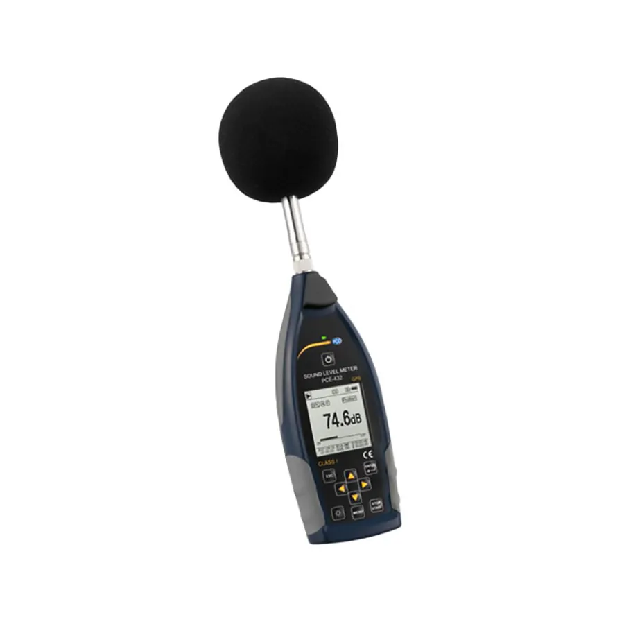 PCE Instruments PCE-432 Schallpegelmesser mit Datenlogging und GPS