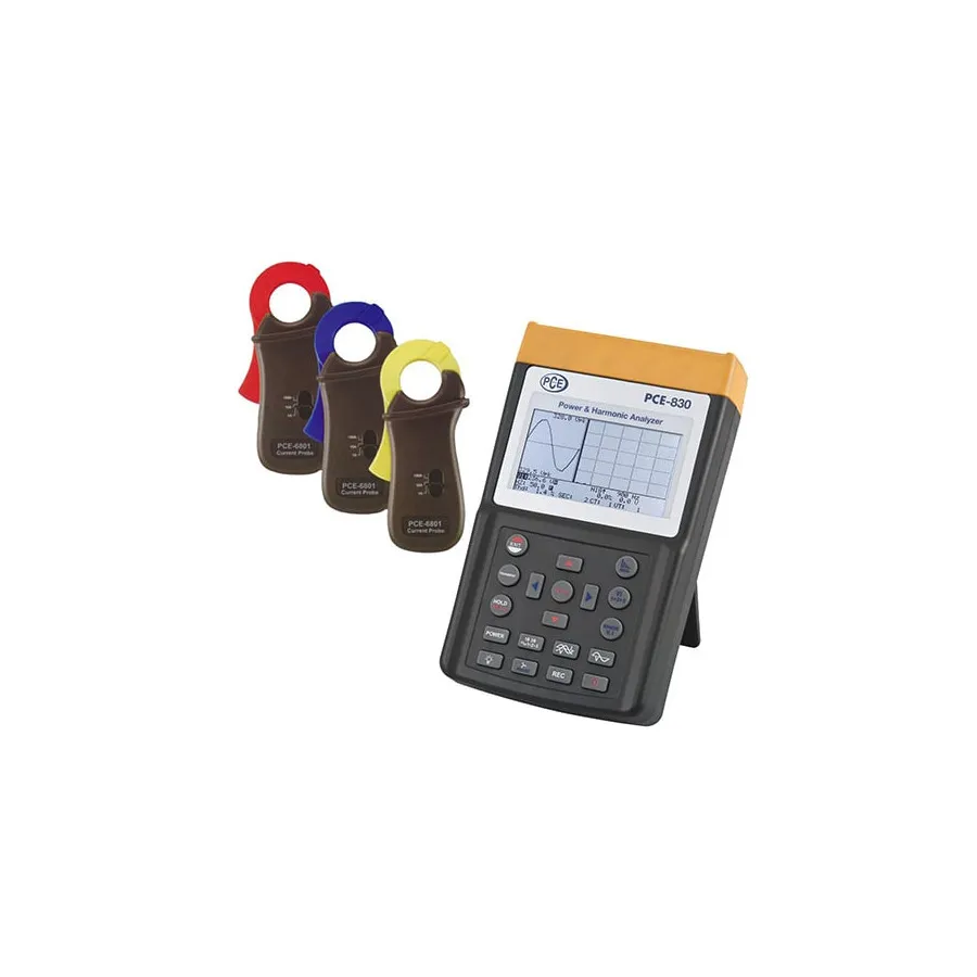 PCE Instruments PCE-830-1 Dreiphasen-Datenlogging-Stromqualitätsmessgerät