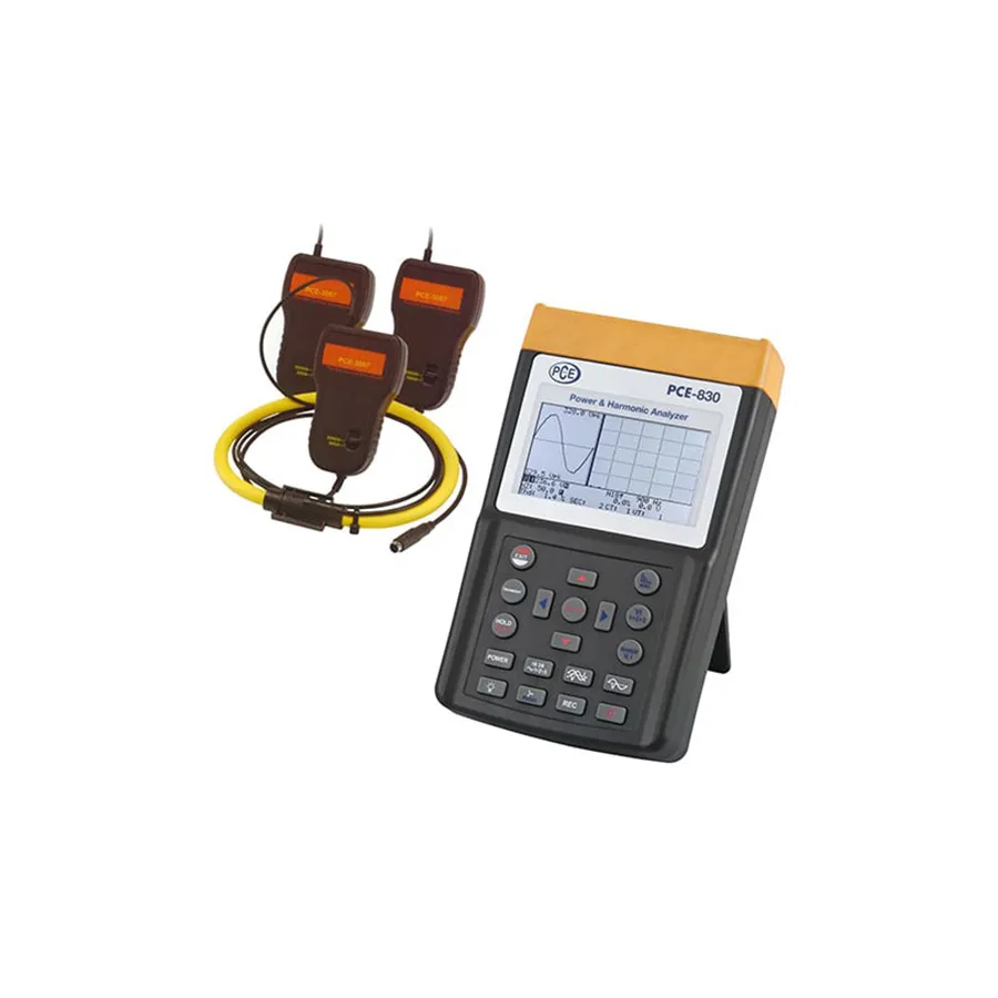 PCE Instruments PCE-830-3 Dreiphasen-Datenlogging-Stromqualitätsmessgerät