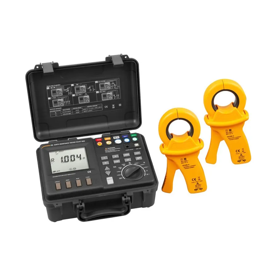 PCE Instruments PCE-ET 5000 Erdungswiderstandsmessgerät