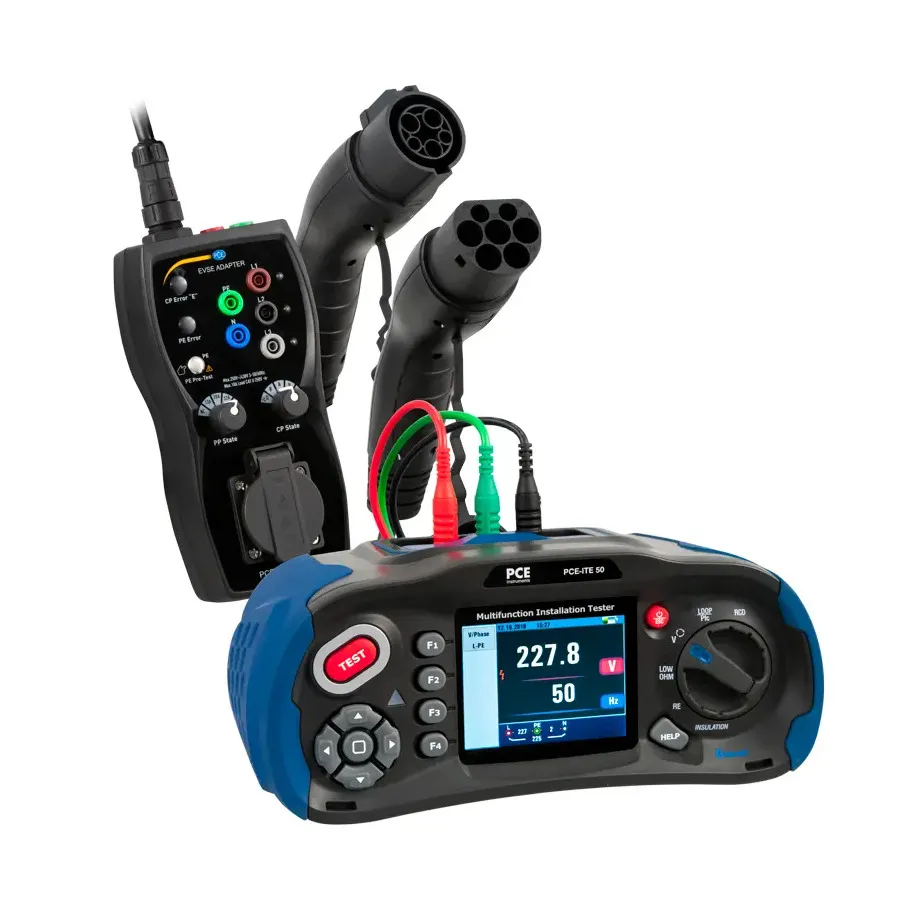 PCE Instruments PCE-EVSE-KIT2 Elektrofahrzeug-Testset