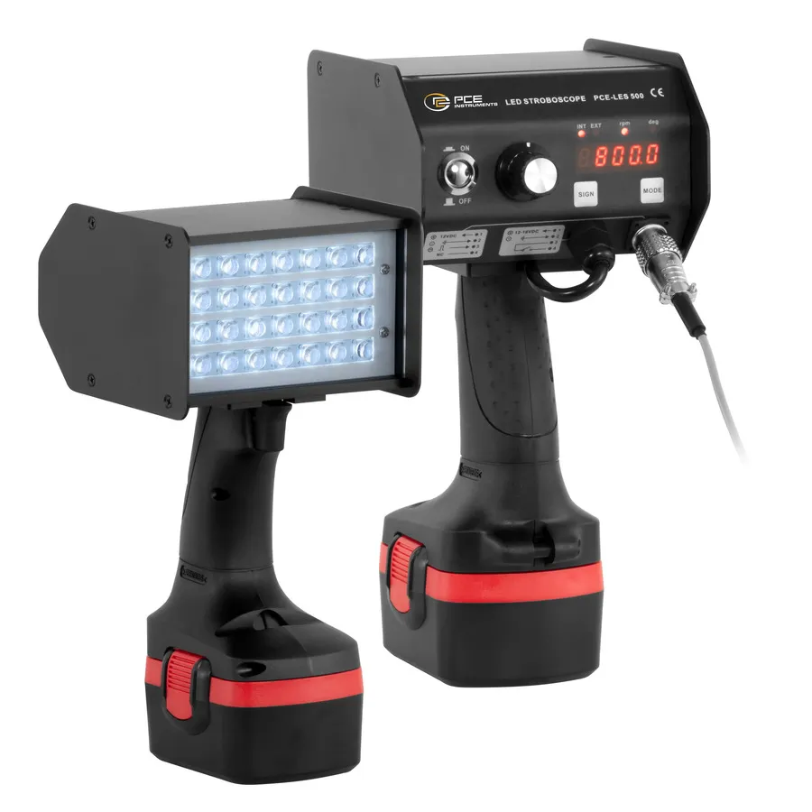 PCE Instruments PCE-LES 500 Tragbares LED-Stroboskop