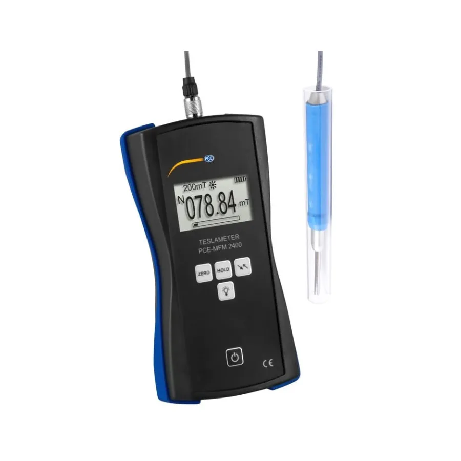 PCE Instruments PCE-MFM 2400+ Magnetometer mit axialem Hall-Sensor