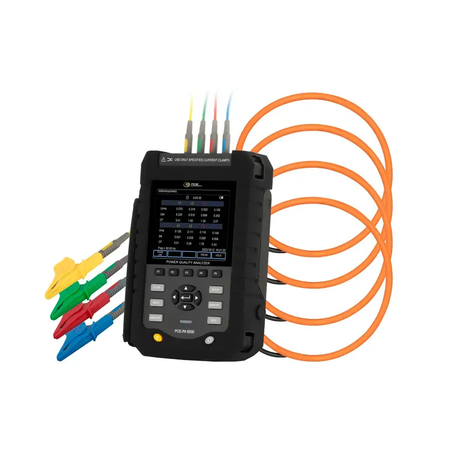 PCE Instruments PCE-PA 8500 Leistungsqualitätsanalysator
