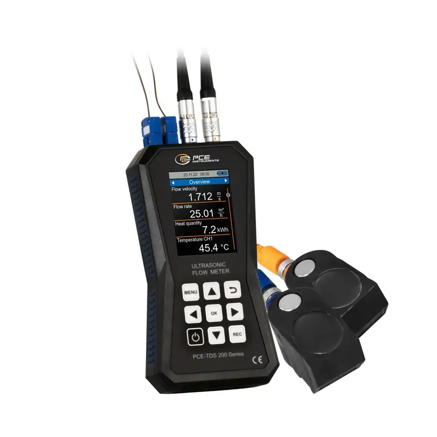 PCE Instruments PCE-TDS 200+ M Ultraschall-Durchflussmesser