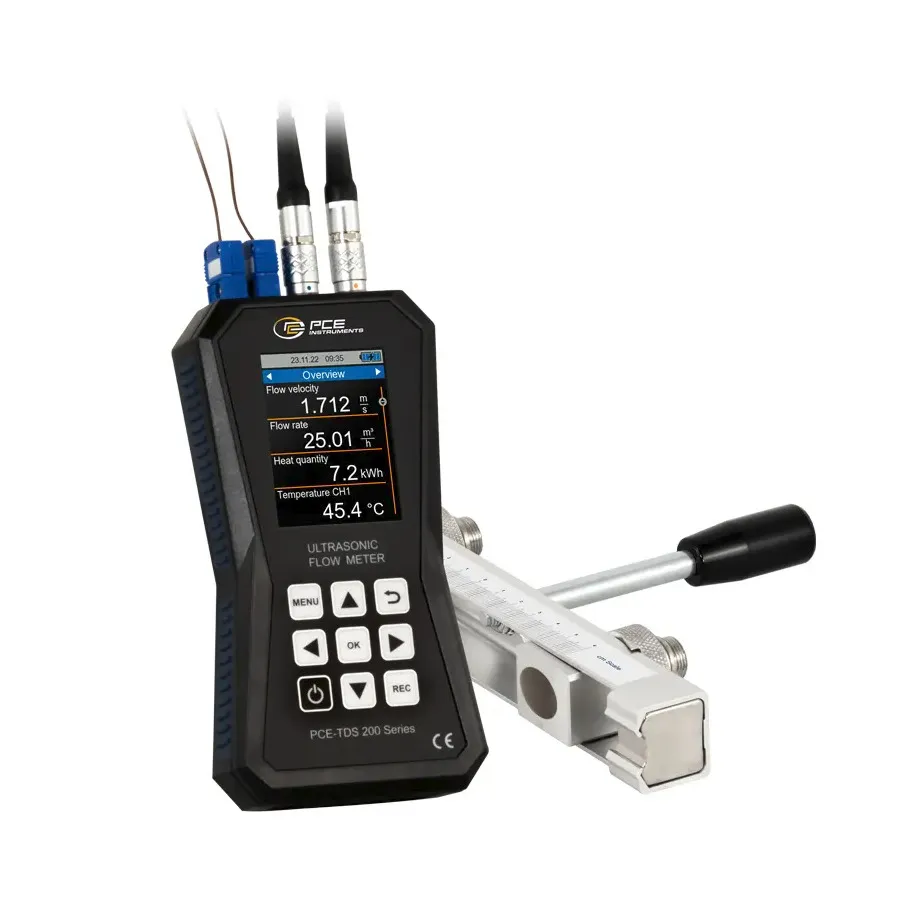 PCE Instruments PCE-TDS 200+ SR Ultraschall-Durchflussmesser