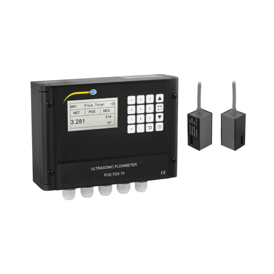 PCE Instruments PCE-TDS 75 Ultraschall-Durchflussmesser