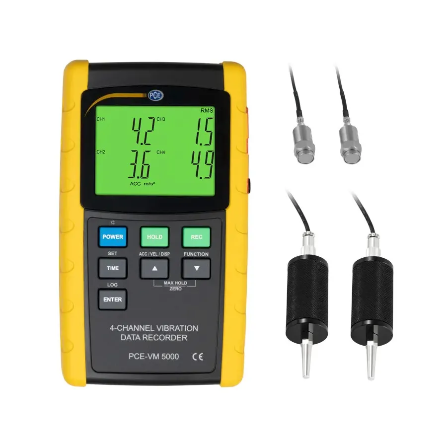 PCE Instruments PCE-VM 5000-KIT Vibrations-Datenlogger