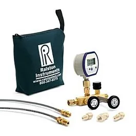 Ralston Instruments QTCM-1KPSIG-D 1000 PSIG Verteilerventil-Manometer-Kit