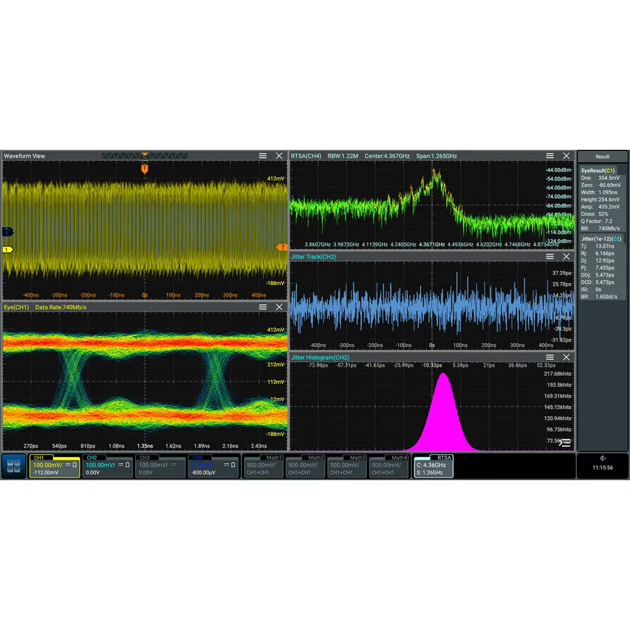 RIGOL DS70000-ENETC Ethernet-Prä-Compliance-Test-Software
