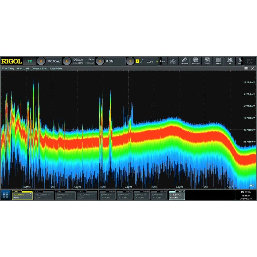 RIGOL DS70000-RTSA Echtzeit-Spektrumanalyse-Option
