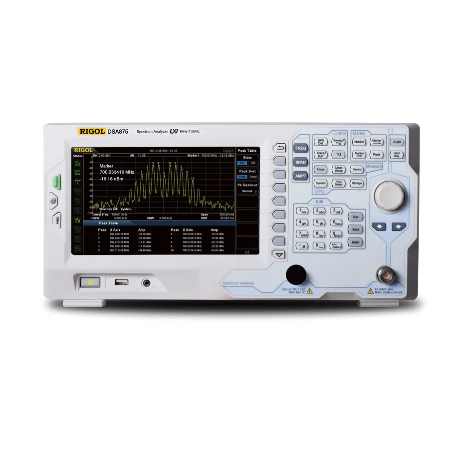 RIGOL DSA875 HF-Spektrumanalysator