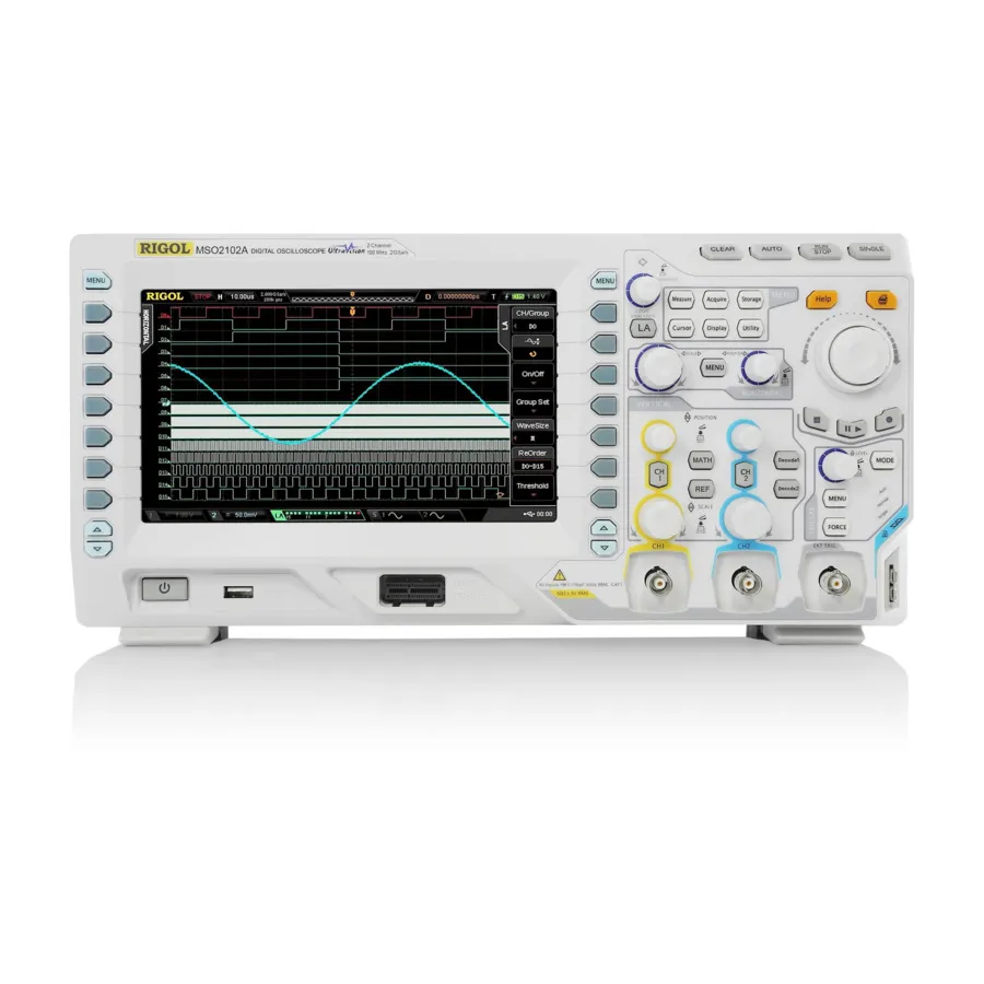 RIGOL MSO2102A Mischsignal-Oszilloskop
