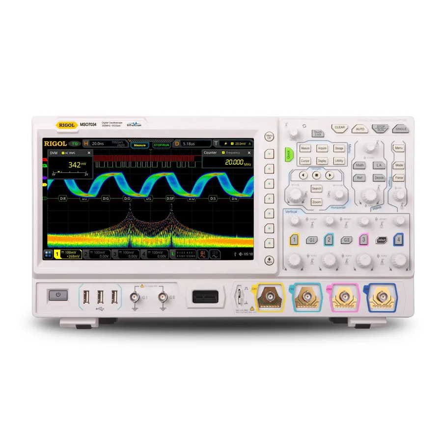 RIGOL MSO7034 Mischsignal-Oszilloskop