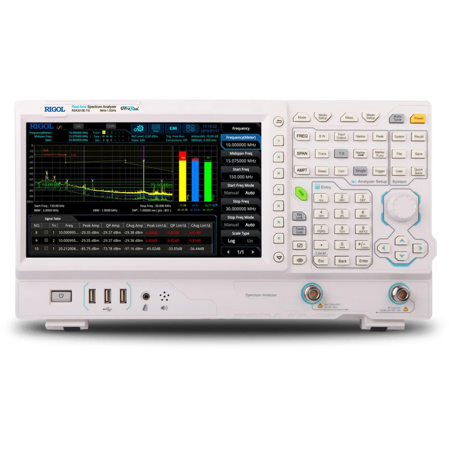 RIGOL RSA3015E-TG Echtzeit-Spektrumanalysator mit Tracking-Generator
