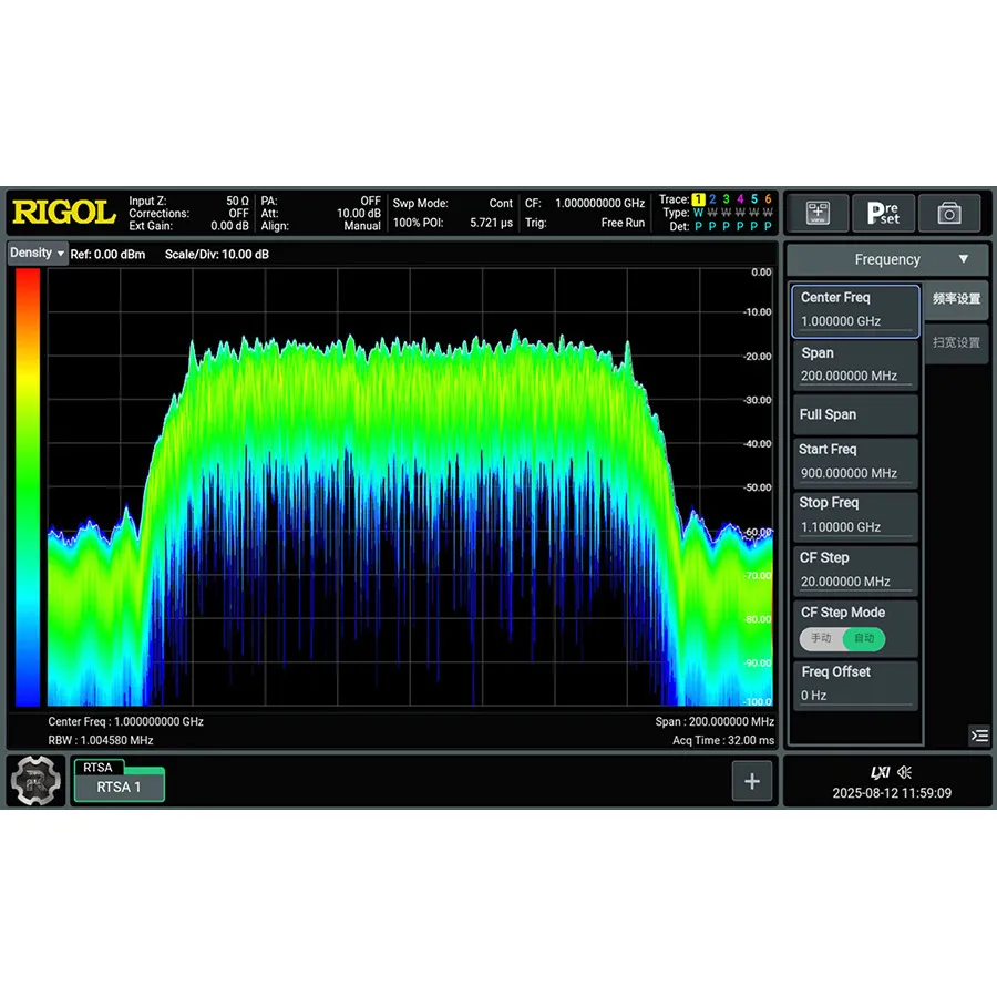 RIGOL RSA6000-RB200 200-MHz-Echtzeit-Bandbreite