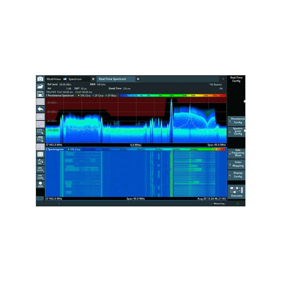 Rohde & Schwarz FPL1-K41R Echtzeit-Spektrummessanwendung