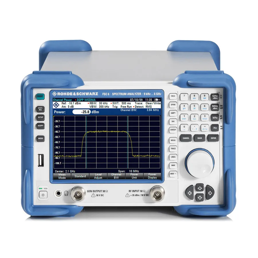 Rohde & Schwarz FSC6 Spektrumanalysator mit Tracking Generator