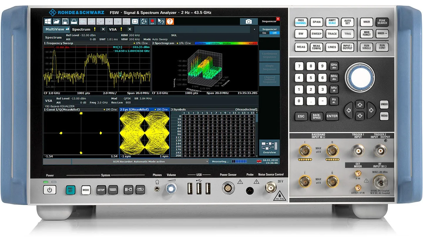 Rohde & Schwarz FSW8 Signal- und Spektrumanalysator
