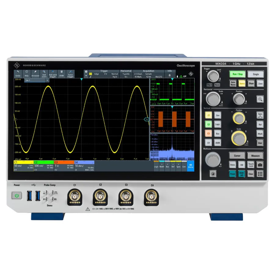 Rohde & Schwarz MXO34-10PK Mischsignal-Oszilloskop
