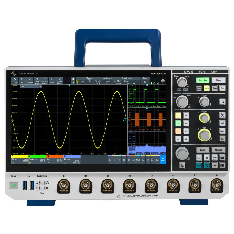 Rohde & Schwarz MXO38-3PK Mischsignal-Oszilloskop